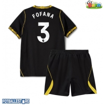 Chelsea Wesley Fofana #3 Bortedraktsett Barn 2026-27 Kortermet (+ Korte bukser)